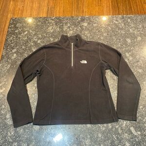 The North Face Lightweight TKA 100 Fleece Pullover Women's Sz Small Black
